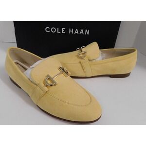 Cole Haan Golden Haze Suede Horsebit Loafer, Size 9 B NEW WITH BOX